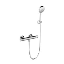 ฝักบัวแบบยืนอาบ ติดผนังน้ำร้อน-น้ำเย็นระบบเทอร์โมสแตทติก รุ่นแอคลิฟ KOHLER Accliv K-33083T-9-CP