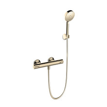 ฝักบัวสีทอง แบบน้ำร้อน-น้ำเย็นระบบเทอร์โมสแตทติก รุ่นแอคลิฟ KOHLER Accliv K-33083T-9-AF