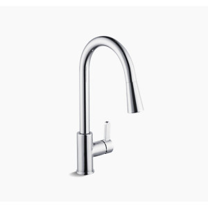 ก๊อกอ่างล้างจาน ชนิดหัวPull-out  แบบน้ำร้อน-น้ำเย็น รุ่นอะตอม KOHLER Atom K-25981T-4-CP