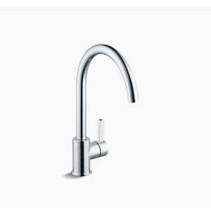 ก๊อกอ่างล้างจาน แบบน้ำร้อน-น้ำเย็น รุ่นอะตอม KOHLER Atom K-25980T-4-CP