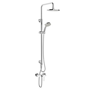 ฝักบัว ก้านแข็งพร้อมฝักบัวสายอ่อน แบบน้ำร้อน-น้ำเย็น รุ่นทอธ KOHLER Taut K-73194T-4-CP