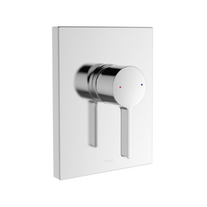 ชุดฝาครอบและวาล์ว ฝังกำแพงแบบน้ำร้อน-น้ำเย็น รุ่นคอนเทมโพรารี่ KOHLER Modulo K-99724T-B4-CP