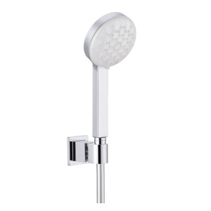 ฝักบัว สายน้ำ 3 แบบ พร้อมสายอ่อนและขอแขวน รุ่นรีนิว(จีโอแมทริก) KOHLER Renew K-76368T-CP