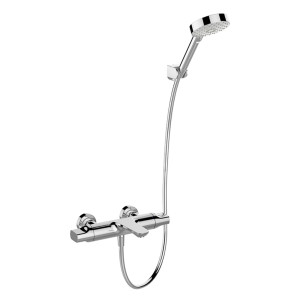ฝักบัว พร้อมก็อกลงอ่าง แบบน้ำร้อน-น้ำเย็นระบบเทอร์โมสแตทติก รุ่นอาเลโอ KOHLER Aleo K-72286T-9-CP