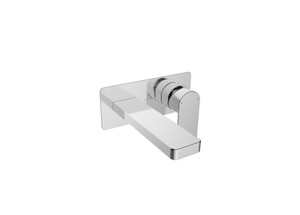ก๊อกอ่างล้างหน้า แบบน้ำร้อน-น้ำเย็น แบบติดผนัง รุ่นพาราเลล KOHLER Parallel K-23485T-B4-CP