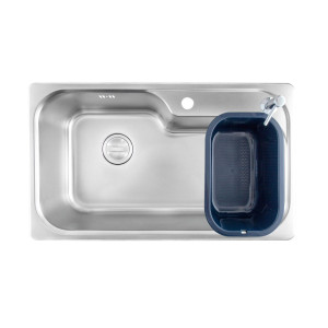 อ่างล้างจาน สเตนเลส 1 หลุม รุ่นมิดเดิลตัน KOHLER Middleton K-3726X-2HD-AKF