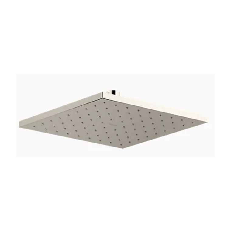 หัวฝักบัว ก้านแข็งทรงเหลี่ยม 10" รุ่นคอนเทมโพรารี่ KOHLER Contemporary K-18361X-CL-CP
