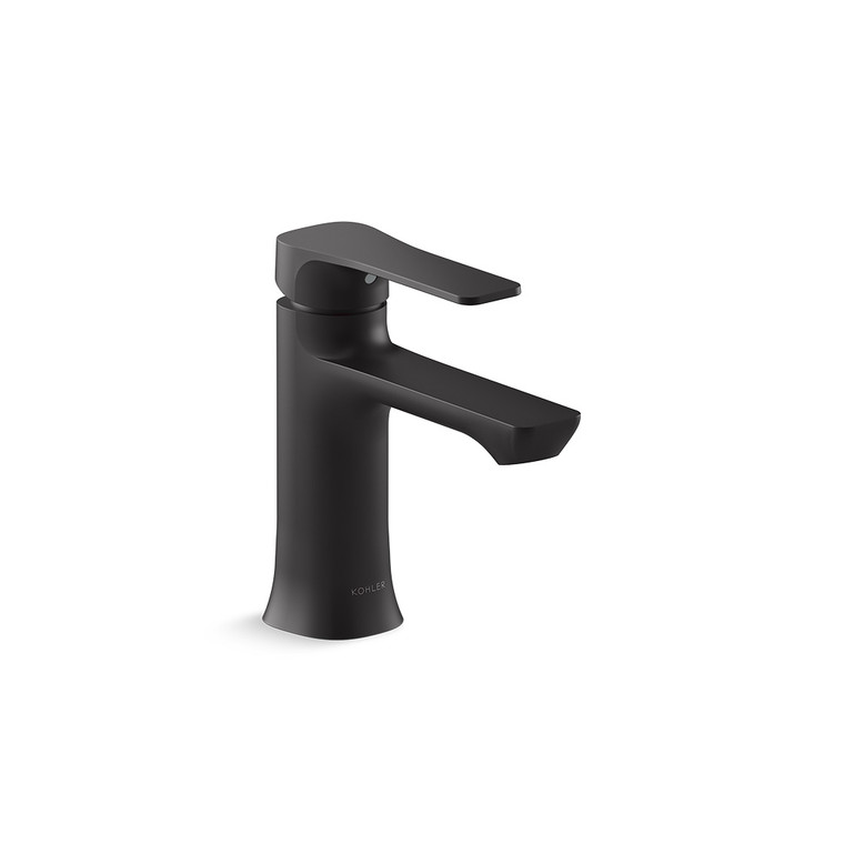 ก๊อกอ่างล้างหน้าสีดำ แบบน้ำเย็น รุ่นฟอร์ ไทร KOHLER Fore Tri K-30093T-4CD-BL