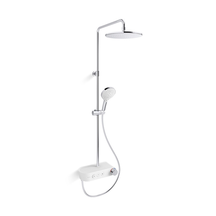 ฝักบัว  ก้านแข็งแบบน้ำร้อน-น้ำเย็น พร้อมชุดฝักบัวสายอ่อนรุ่นฟลูเอนซ์ KOHLER Fluence K-37510T-9-CP