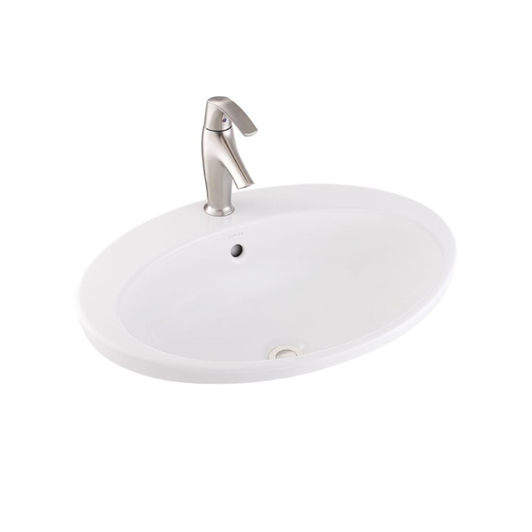 อ่างล้างหน้าแบบฝังครึ่งเคาน์เตอร์ รุ่นคาเรส KOHLER Karess  K-2759X-1-0