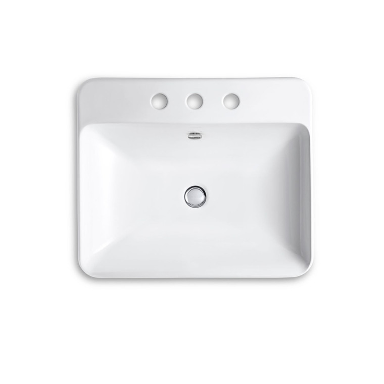 KOHLER Forefront อ่างล้างหน้าแบบแขวนผนัง รุ่นฟอร์ฟร้อนท์ เจาะเซ็นเตอร์ ...