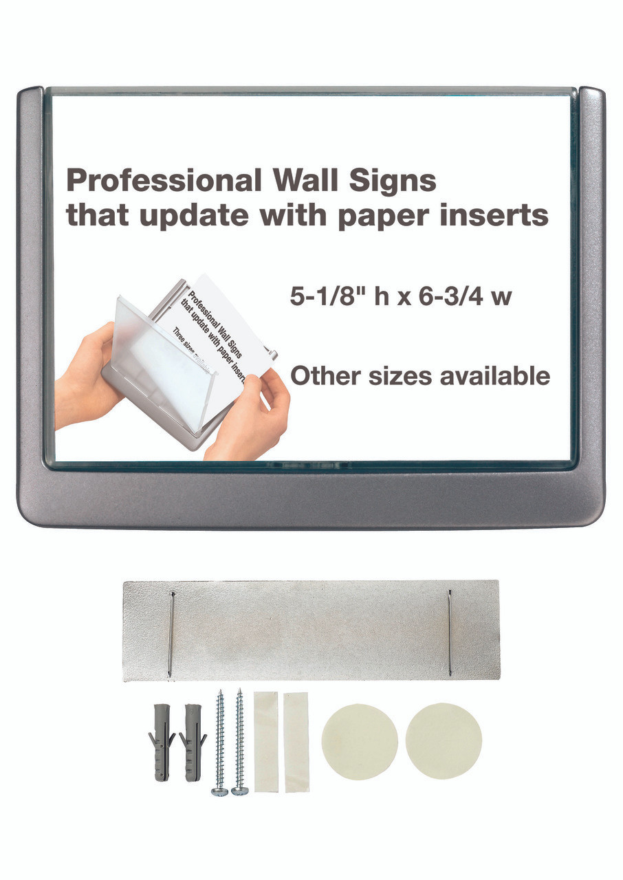 Cubicle/Fabric Wall Signs, Easy Click (5-7/8 w x 4-1/8 h)