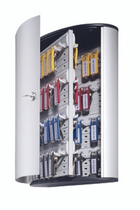 Key Box for 72 Key Tags, Keyed Lock