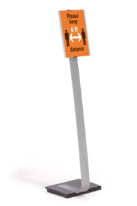 INFOBASE Duo Letter Size Floor Stand