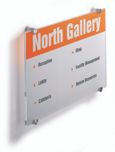 CRYSTAL SIGN (11-3/4" w x 16-5/8" h)