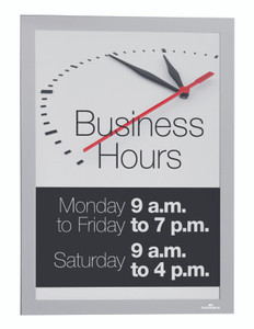 DURAFRAME Sun Static-Cling, Tabloid (11" x 17"), Silver - 2 pack