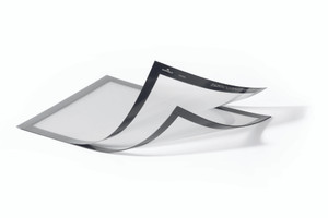 DURAFRAME Magnetic Plus, Letter (8-1/2" x 11"), Silver - 2 pack