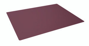 Polypropylene Desk Mat with Contoured Edges, 25.59" x 19.69", Burgundy - 5 pack Polypropylene Desk Mat with Contoured Edges, 25.59" x 19.69", Burgundy - 5 pack