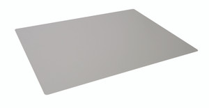 Polypropylene Desk Mat with Contoured Edges, 25.59" x 19.69", Gray - 5 pack Polypropylene Desk Mat with Contoured Edges, 25.59" x 19.69", Gray - 5 pack