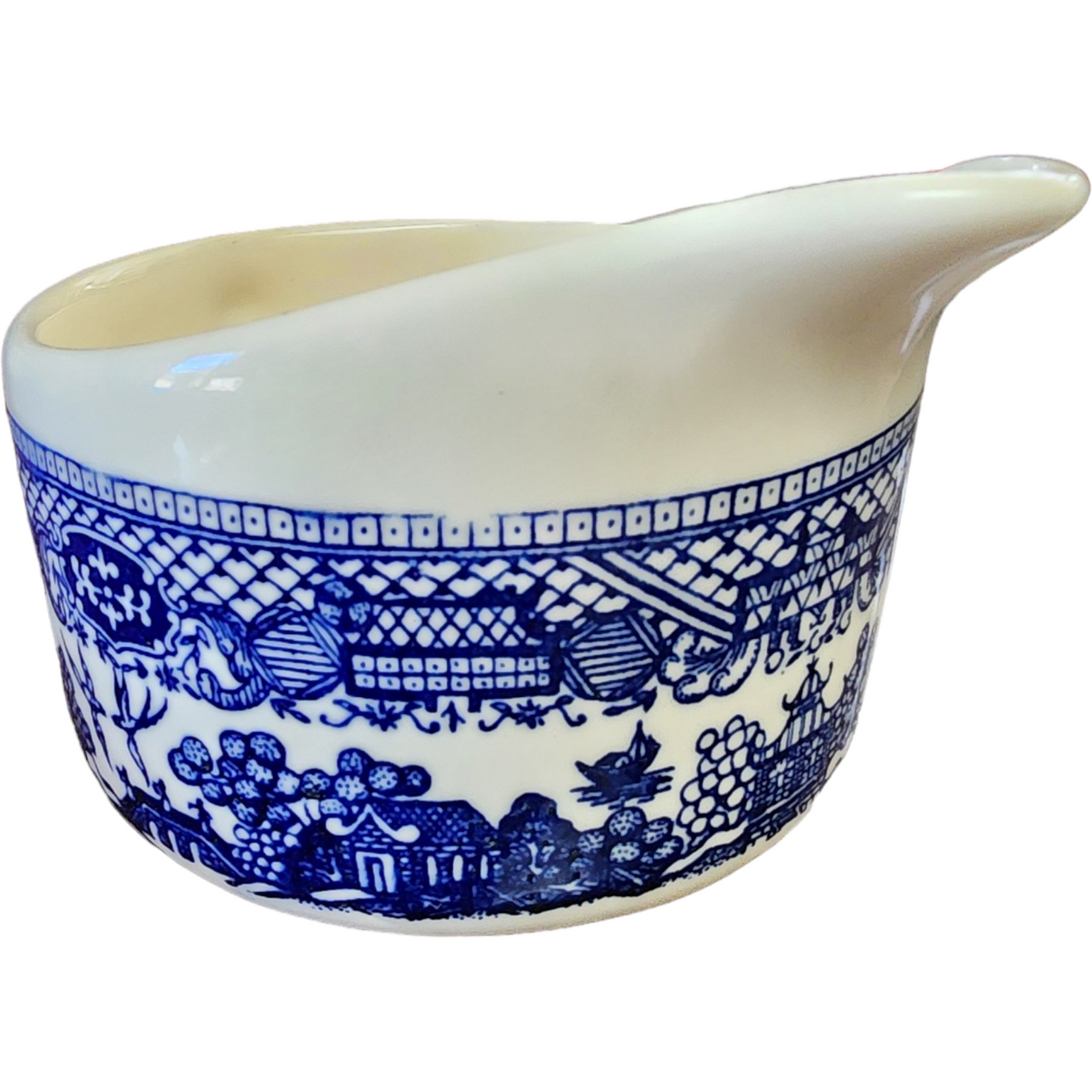 Royal USA Blue Willow Creamer