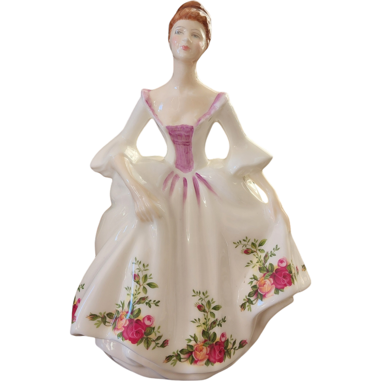 Royal Doulton Pretty Petites Ladies Country Rose Figurine HN3221No Box