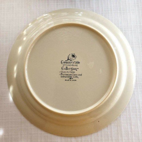 JMP MARKETING Countryside Stoneware Dinner Plate Japan