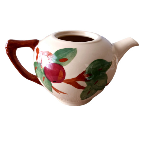 Gladding McBean Franciscan Apple Teapot No Lid