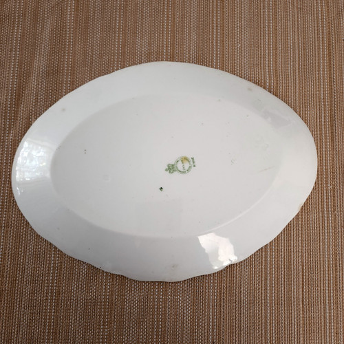12" MADDOCK, JOHN & SONS Rhine Earthenware Oval Serving Platter