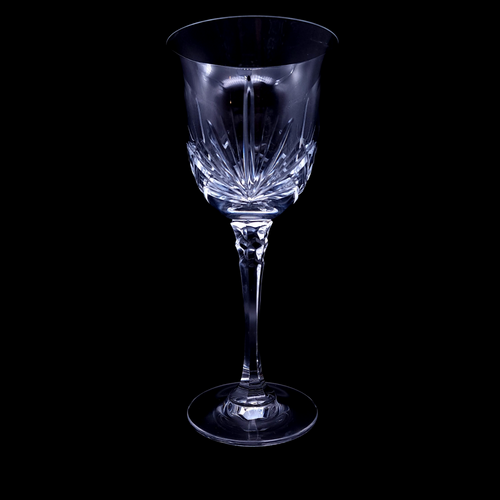 8 1/2" TOWLE Candlelight Led Crystal Water Goblet