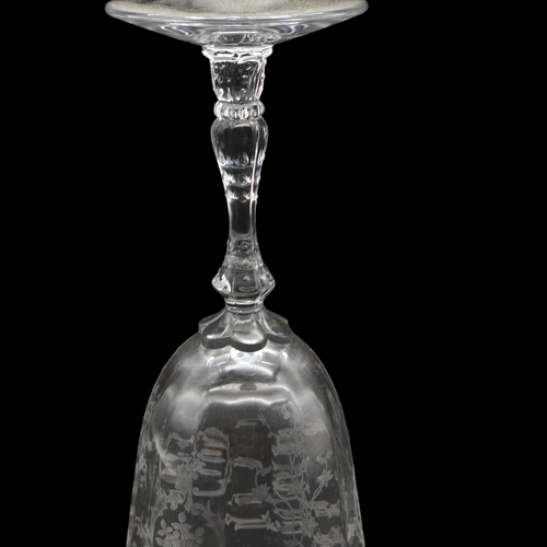 Fostoria Navarre Clear Crystal Water Goblet