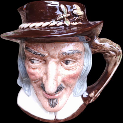 Royal Doulton English Character Jug  Izaak Walton Large No Box