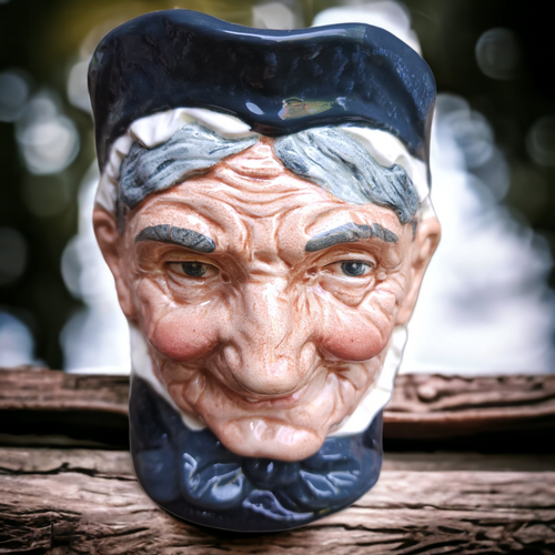 Royal Doulton English Character Jug Granny Large No Box