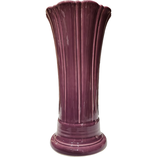  9" Homer Laughlin Fiesta Heather Flared Vase   