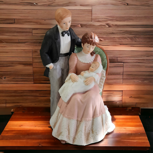 Homco 1401 Our Pride and Joy Large Family Figurine