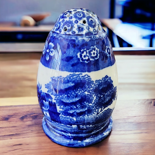 Spode Copeland Tower Blue Salt or Pepper Shaker England