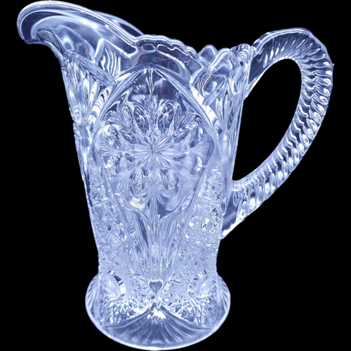 Imperial Glass Ohio Cosmos Clear 32 Oz Pitcher