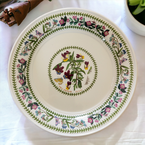 7" Portmeirion Variations Heartsease Bread & Butter Plate