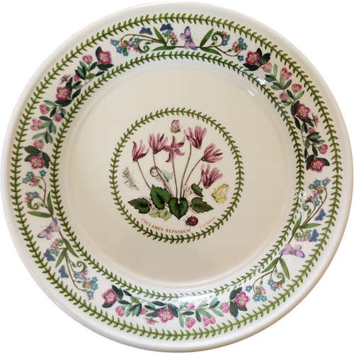7" Portmeirion Variations Cyclamen Bread & Butter Plate