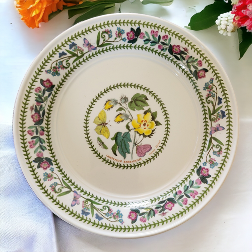 7" Portmeirion Variations Cotton Flower Bread & Butter Plate