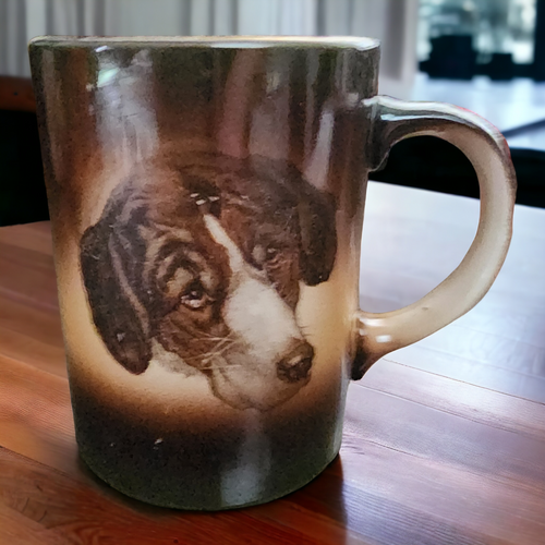 4 1/4" Taylor Smith & T TS&T Hunting Dog Tankard Mug