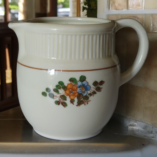 Porcelier Vitreous China Small Ceramic Pitcher Creamer