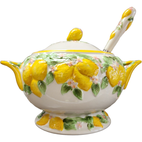 Temp-Tations Figural Fruit 3.5QT Soup Tureen with Ladle