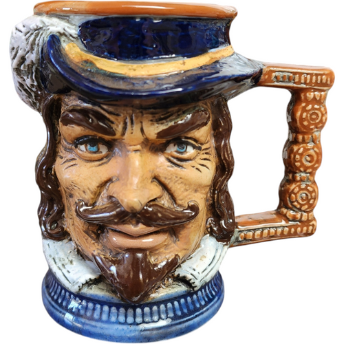 Capodimonte S. Orvis Hand Painted Mug Stein Vietata 2598 Nobleman Duke Italian