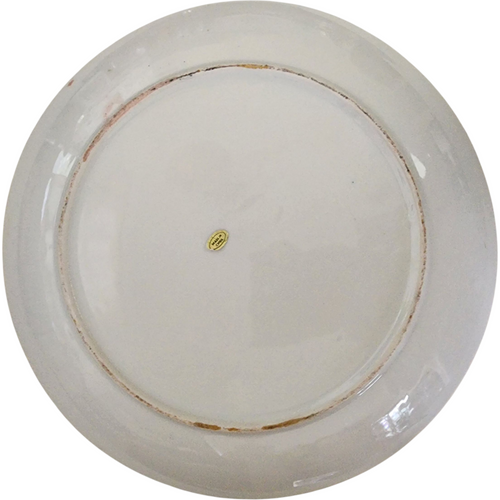 Vintage Japanese Satsuma Style Decorative Plate Hand-Painted Geisha Scenic Porcelain with Gold Gilt Japan Export c.1950s–70s