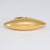 Oscar de la Renta Gold Wedge Cocktail Ring, Contemporary Statement Style