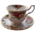 ROYAL ALBERT Old Country Roses Footed Cup & Saucer Set