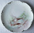 8" Antique Haviland Limoges Hand Painted Seashell Plate