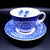 SPODE Georgian Collection Flat Cup & Saucer Set Floral