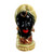 7" Hand Painted Blackamoor Face Ceramic Head Vase 