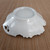 JAMES EDWARDS & SON White Ironstone Leaf Relish Dish